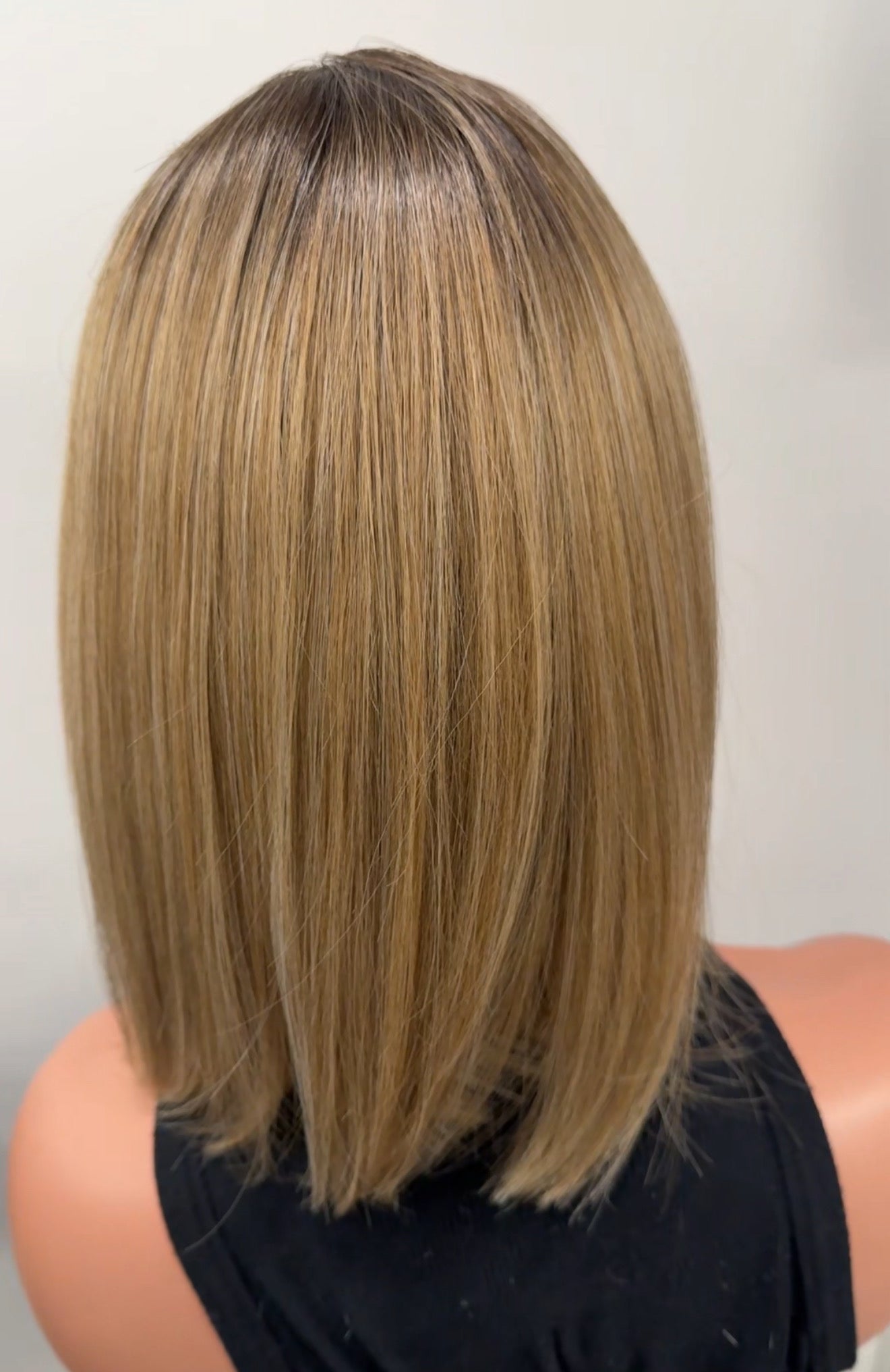 Angie T-Part Wig Cream Blonde