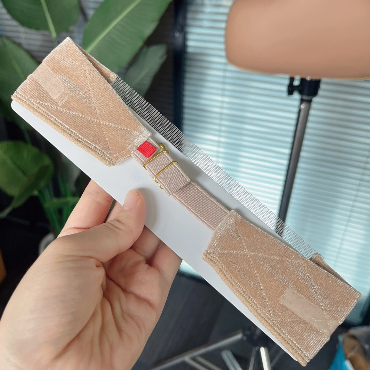 Adjustable Velvet Wig Grip Band