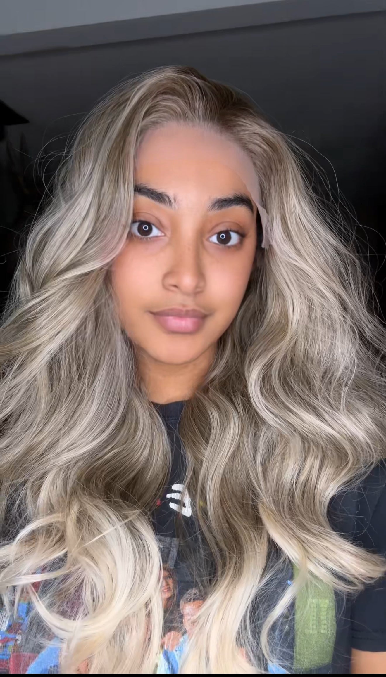 Aria 13x4 Lace Front Smokey Ash