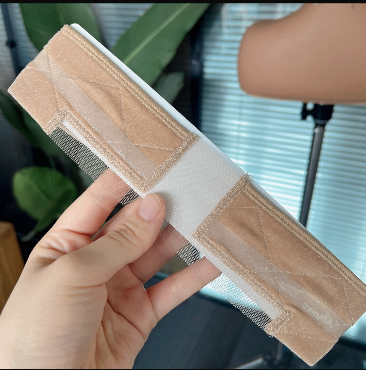 Adjustable Velvet Wig Grip Band