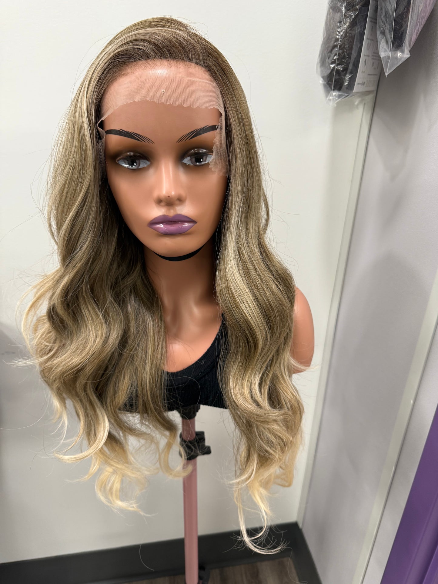 Aria 13x4 Lace Front Smokey Ash