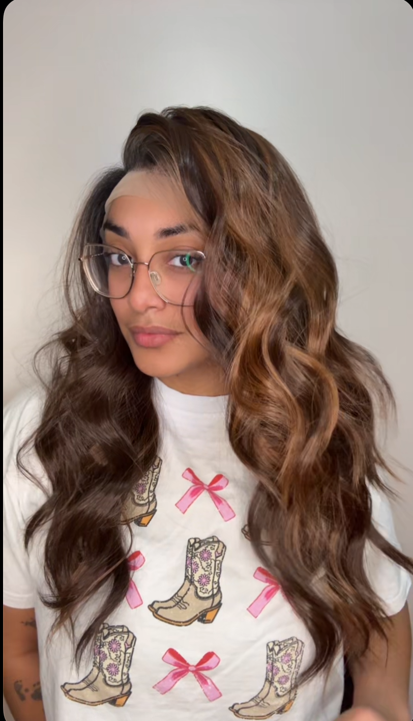 Cocoa Curl 13x4 Lace front wig