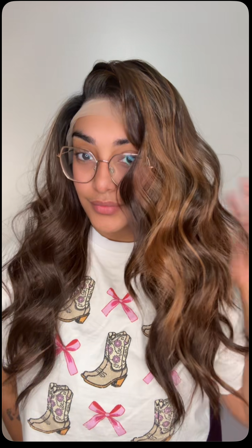 Cocoa Curl 13x4 Lace front wig